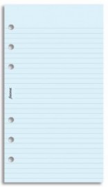 REFILL PERSONAL BLUE RULED NOTEPAPER 133001 FILOFAX