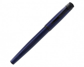Retro 51 Tornado Stealth - Blue Black Fountain Pen VRF-S2423-CB