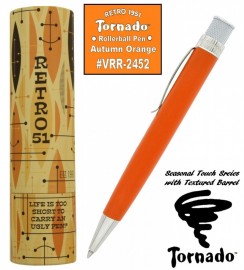 Retro 51 Tornado Rollerball Seasonal Touch - Autumn Orange VRR-2452