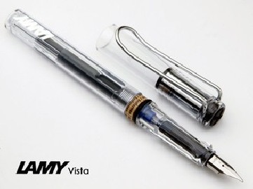 Lamy Vista Transparent Fountain Pen 012