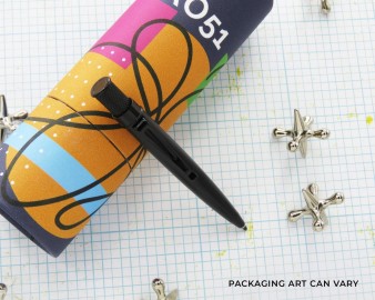 Retro 51 Tornado Elite - Stealth Black Ballpoint EBP-2401