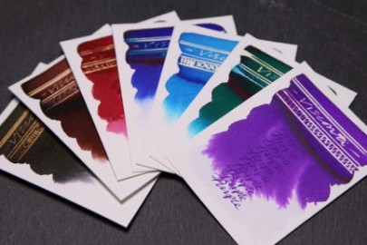 Visconti 60ml bottle, blue ink