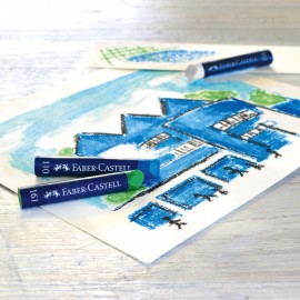 Faber Castell Oil Pastel Crayons Box of 24, 127024