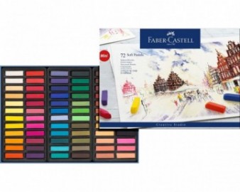 Faber Castell Soft Pastels Creative Studio set of 72 128272
