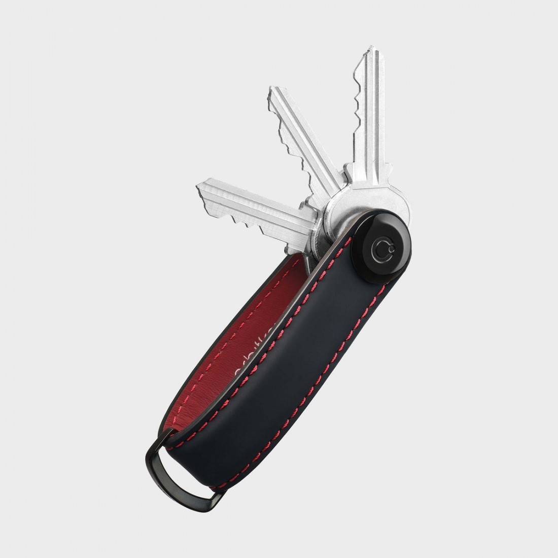 Orbitkey Key Organizer Matte Leather Ember KML2-EMB-101