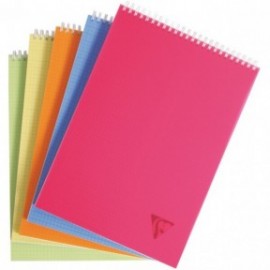Clairefontaine Rhodia Block spiral overlap A4, Plastic transparent cover, 160 pages, 90 gsm, lined, 328636