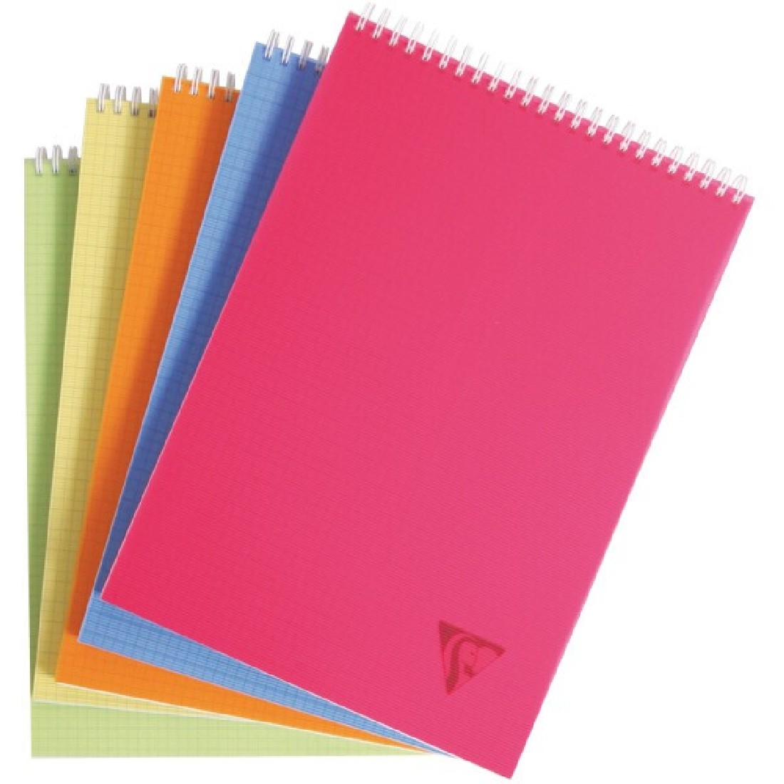 Clairefontaine Rhodia Block spiral overlap A4, Plastic transparent cover, 160 pages, 90 gsm, lined, 328636