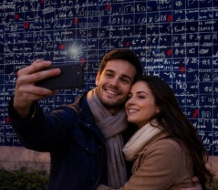 Clairefontaine notebook Le Mur Des Je Taime, A6 9X14cm, 96 pages, 90gsm, 116312, ruled