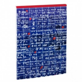 Clairefontaine notebook overlap Le Mur Des Je Taime, A6 10,5X14,8cm, 140 pages, 90gsm, 116318, ruled