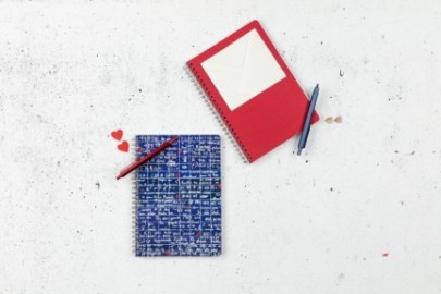 Clairefontaine notebook spiral Le Mur Des Je Taime, A5 14,8X21cm, 120 pages, 90gsm, 116314, ruled