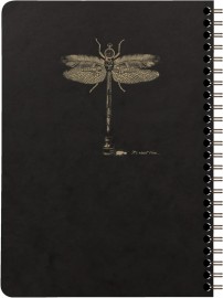 Clairefontaine Rhodia Flying Spirit Black Spiral Notebook, 90gsm A5 Lined 102566