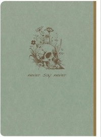 Clairefontaine Rhodia Flying Spirit 107546C Notebook with Thread Binding A5 14.8 x 21 cm 96 Sheets 90 g Lined Grey Green