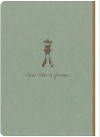 Clairefontaine Rhodia Flying Spirit 107546C Notebook with Thread Binding A5 14.8 x 21 cm 96 Sheets 90 g Lined Grey Green