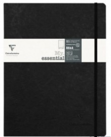 Clairefontaine Rhodia notebook my.essential B5 black dotted 794431