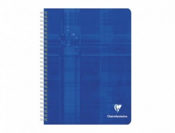 Clairefontaine Rhodia notebook spiral A5 16,5X21cm 180 pages white paper 90gsm ruled 8546c