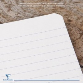 Clairefontaine Rhodia notebook spiral A5 16,5X21cm 120 pages white paper 90gsm ruled with margin 883c
