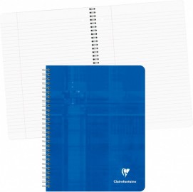 Clairefontaine Rhodia notebook spiral A5 16,5X21cm 120 pages white paper 90gsm ruled with margin 883c