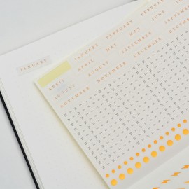 Leuchtturm 1917 Themebook Bullet Journal Edition 2 A5 Medium Dotted Yellow