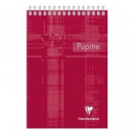 Clairfontaine Rhodia notepad Pupitre spiral at the top 14,5x21cm 160pages. Lined 8666c