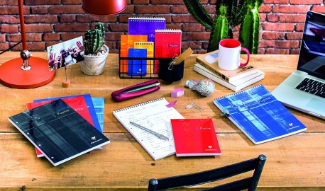 Clairefontaine Rhodia notebook Pupitre spiral  at the top pad 21x29,7cm 160 pages Lined with margin 8155c