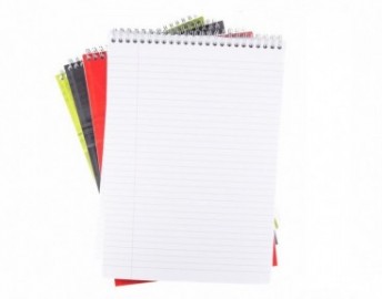 Clairefontaine Rhodia notebook Pupitre spiral  at the top pad 21x29,7cm 160 pages Lined with margin 8155c