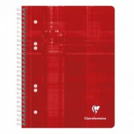 Clairefontaine Rhodia notebook spiral A5 16,5X21cm 160 pages white paper 90gsm ruled pounched 8576c