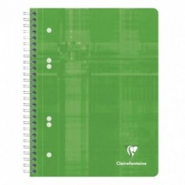 Clairefontaine Rhodia notebook spiral A5 16,5X21cm 160 pages white paper 90gsm ruled pounched 8576c