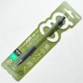 Uni Kurutoga Alpha Gel Switch 0.5mm Mechanical Pencil, Dark Olive M5-1009GG 1P.18