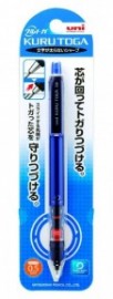 Mitsubishi Mechanical pencil, Kurutoga Standard  Pipe Slide Model  blue 0,5 mm M5-452 1P .33