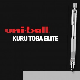 Uni Kuru Toga Gun Metallic 0.5mm Mechanical Pencil silver Japan mitsubishi M5 1017