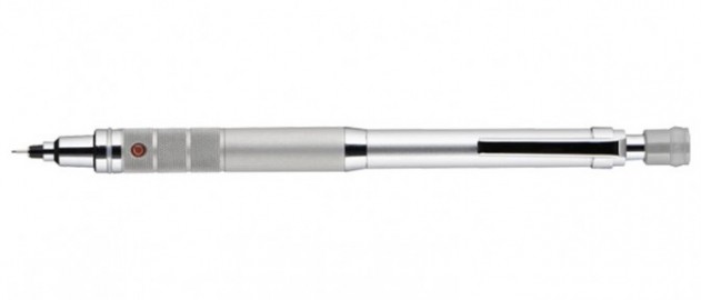 Uni Kuru Toga Gun Metallic 0.5mm Mechanical Pencil silver Japan mitsubishi M5 1017