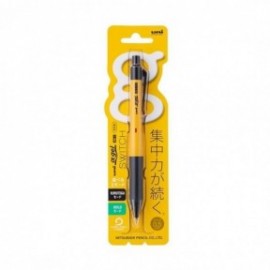 Uni Kuru Toga Alpha Gel Switch 0.5mm Mechanical Pencil, Yellow M5-1009GG 1P.2