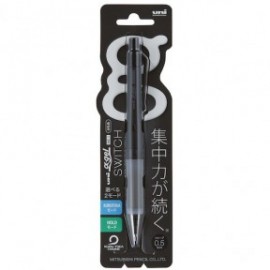 Uni Kurutoga Alpha Gel Switch 0.5mm Mechanical Pencil, Black M5-1009GG 1P.24