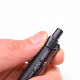 Uni Kurutoga Alpha Gel Switch 0.5mm Mechanical Pencil, Black M5-1009GG 1P.24