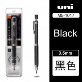 Uni Kuru Toga Gun Metallic 0.5mm Mechanical Pencil Black Japan mitsubishi M5 1017