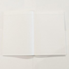 Yu-sari Premium notebook B5 182x257mm,  ruled, 192 pages, 95gr, black by Nakabayashi