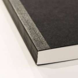 Yu-sari Premium notebook B5 182x257mm,  ruled, 192 pages, 95gr, black by Nakabayashi