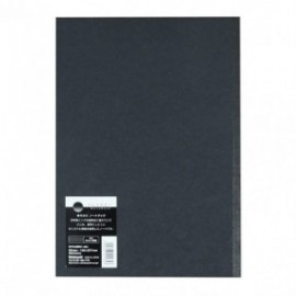 Yu-sari Premium notebook B5 182x257mm,  ruled, 192 pages, 95gr, black by Nakabayashi