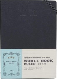 Life Noble Book Ruled A5 hardcover with band, 192 pages, 1 bookmark1622