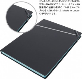 Life Noble Book Ruled A5 hardcover with band, 192 pages, 1 bookmark1622