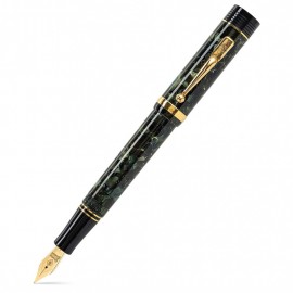 Conway Stewart Churchill Bracket Green  Fountain Pen