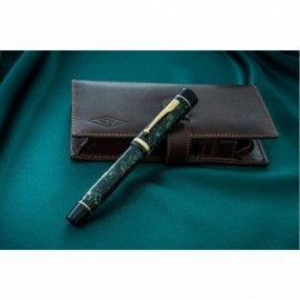 Conway Stewart Churchill Bracket Green  Fountain Pen