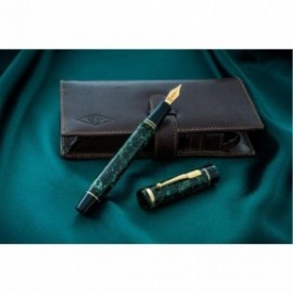 Conway Stewart Churchill Bracket Green  Fountain Pen