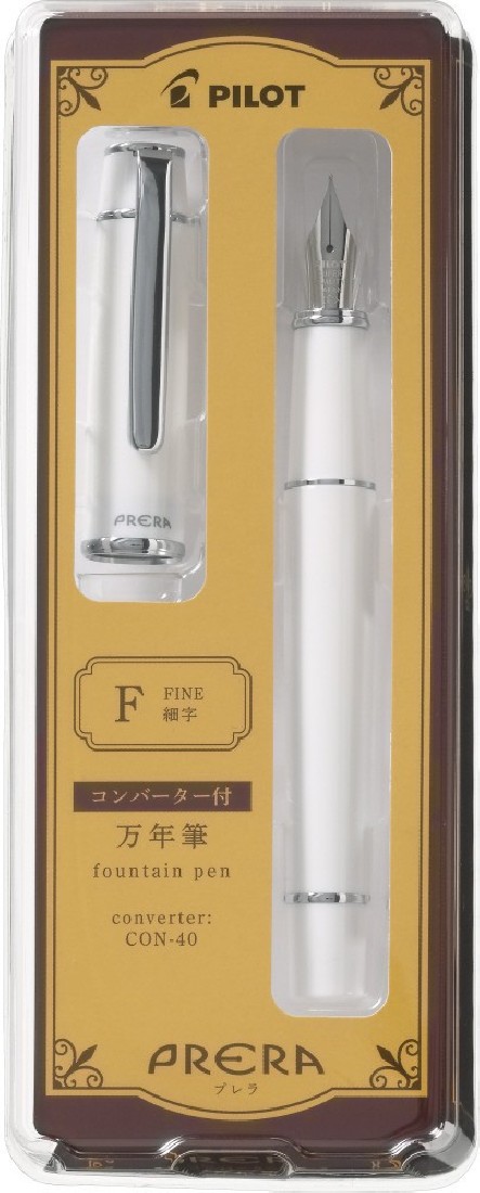 Pilot Prera Fountain pen Off White P-FPR-1-OW