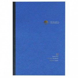 Yu-sari Premium notebook B5 182x257mm,  5mm squared, 192 pages, 95gr, black by Nakabayashi