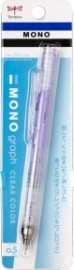 Tombow DPA-138F Mechanical Pencil, Monograph, Clear Purple, 0.5 mm