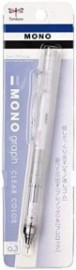 Tombow DPA-139A Mechanical Pencil, Monograph, Clear, 0.3 mm