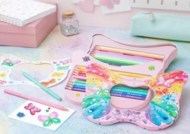 Faber Castell Sparkle Colour Pencils Set of 20 in Metal Case 201971