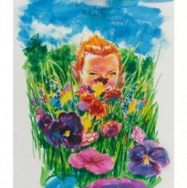 Faber Castell Pitt Artist Pen Brush India ink pen, wallet of 6 Springtime 167177