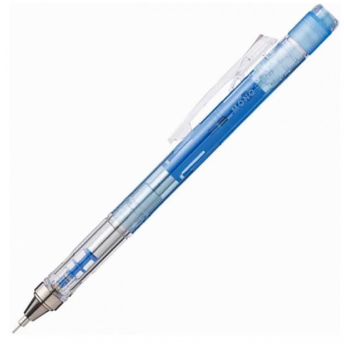 Tombow DPA-139D Mechanical Pencil, Monograph, Clear Blue, 0.5 mm